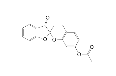 3-Oxo-3H-spiro[benzofuran-2,2'-chromen]-7'-yl acetate