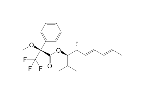 (5E,7E,3R,4R)-2,4-Dimethylnona-5,7-dien-3-yl (2S)-2-methoxy-2-phenyl-3,3,3-trifluoropropanoate
