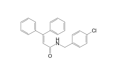 N-(p-Chlorobenzyl)-3,3-dipenylprop-2-enamide
