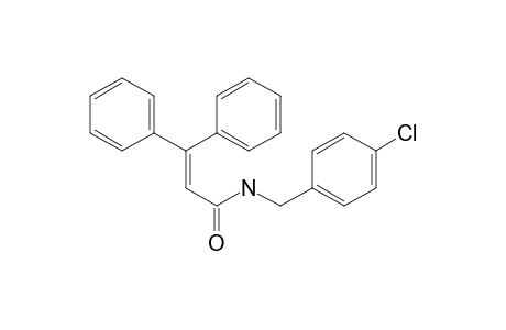 N-(p-Chlorobenzyl)-3,3-dipenylprop-2-enamide