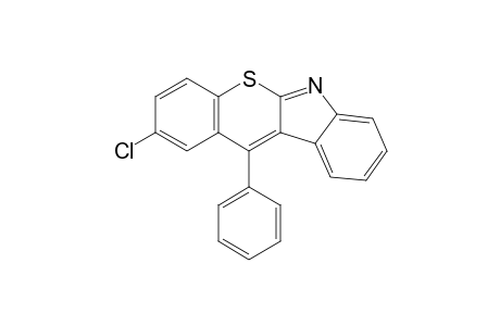 2-Chloro-11-phenylthiochromeno[2,3-b]indole