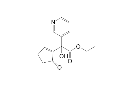 Hydroxy-(5-oxocyclopent-1-enyl)pyridin-3-ylacetic acid ethyl ester