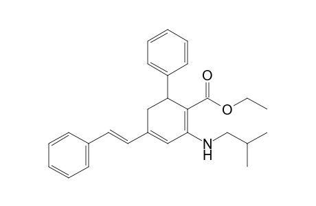 Ethyl 2-(Isobutylamino)-6-phenyl-4-styrylcyclohexa-1,3-dienecarboxylate