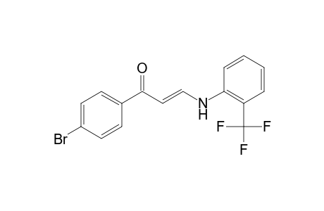 1-(4-Bromo-phenyl)-3-(2-trifluoromethyl-phenylamino)-propenone