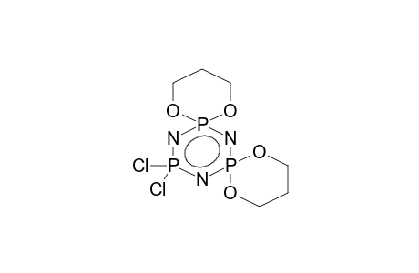 2,2:4,4-BIS(TRIMETHYLENDIOXY)-6,6-DICHLOROCYCLOTRIPHOSPHAZENE