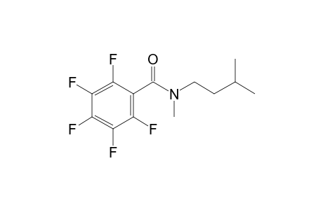 Benzamide, pentafluoro-N-methyl-N-(3-methylbutyl)-