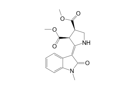 3-[3',4'-bis(Methoxycarbonyl)pyrrolidin-2'-ylidene]-2-coumaranone