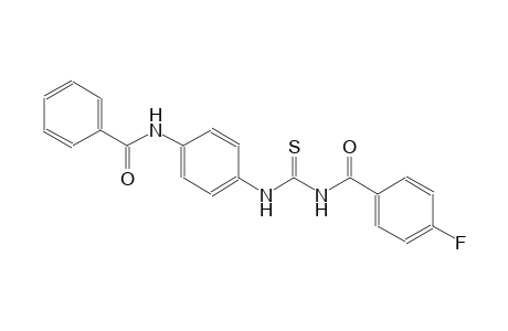 N-[4-({[(4-fluorobenzoyl)amino]carbothioyl}amino)phenyl]benzamide