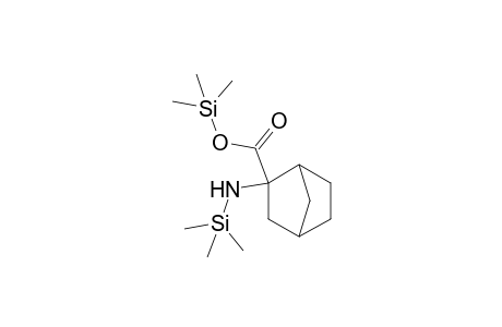 2-Amino-2-norbornane carboxylic acid, 2TMS