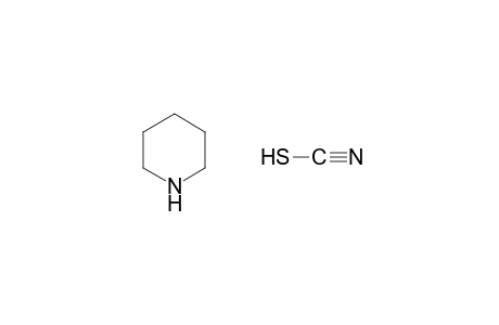 thiocyanic acid, compound with piperidine (1:1)