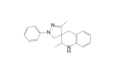 Spiro[4H-pyrazole-4,3'(2'H)-quinoline], 1,1',4',5-tetrahydro-2',3-dimethyl-1-phenyl-