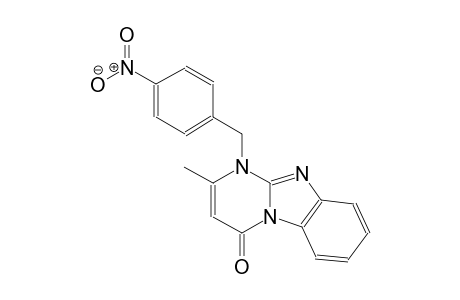 pyrimido[1,2-a]benzimidazol-4(1H)-one, 2-methyl-1-[(4-nitrophenyl)methyl]-