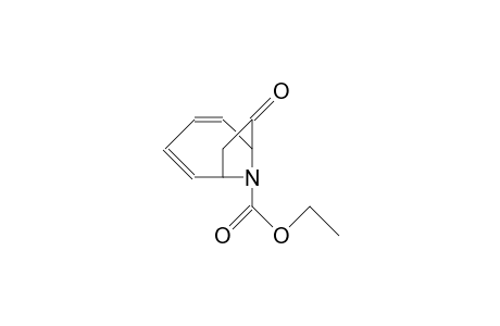 7-Oxo-9-aza-bicyclo(4.2.1)nona-2,4-diene-9-carboxylic acid, ethyl ester