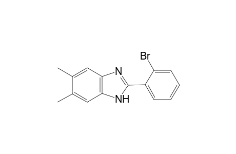 2-(2-Bromophenyl)-5,6-dimethyl-1H-benzoimidazole