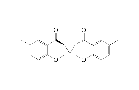 trans-1,2-Di(2-methoxy-5-methylbenzoyl)cyclopropane