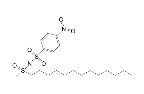 (R)-N-(4-Nitrobenzenesulfonyl Methyl n-Tridecyl) Sulfoximine