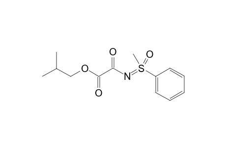 Isobutyl 2-{[methyl(oxo)(phenyl)-.lambda.6-sulfaneylidene]amino}-2-oxoacetate