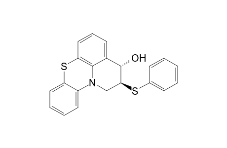 1H-Pyrido[3,2,1-kl]phenothiazin-3-ol, 2,3-dihydro-2-(phenylthio)-, trans-