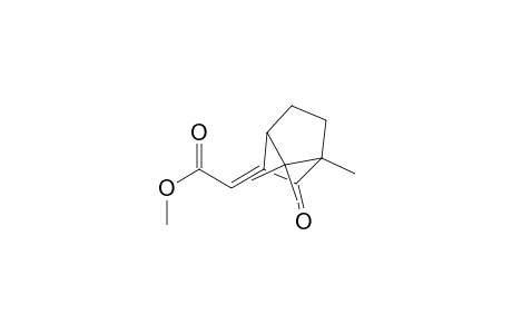 Acetic acid, (4,7,7-trimethyl-3-oxobicyclo[2.2.1]hept-2-ylidene)-, methyl ester, (1S)-