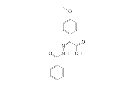 (Benzoylhydrazono)-4-methoxy-phenylacetic acid