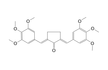 (2E,5E)-2,5-bis(3,4,5-trimethoxybenzylidene)cyclopentanone