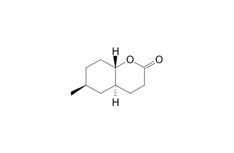 (4aS,6S,8aS)-(+)-6-Methyloctahydro-2H-1-benzopyran-2-one
