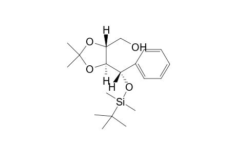 {(4R,5S)-5-[(S)-(tert-Butyl-dimethyl-silanyloxy)-phenyl-methyl]-2,2-dimethyl-[1,3]dioxolan-4-yl}-methanol
