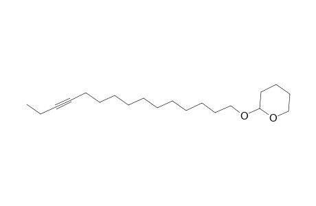 2H-Pyran, tetrahydro-2-(12-pentadecynyloxy)-