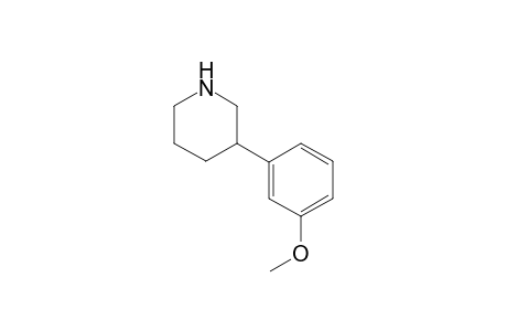 3-(3-Methoxyphenyl) piperidine