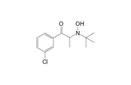 1-Propanone, 1-(3-chlorophenyl)-2-[(1,1-dimethylethyl)hydroxyamino]-