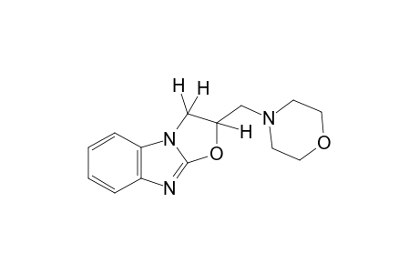 2,3-dihydro-2-(morpholinomethyl)oxazolo[3,2-a]benzimidazole