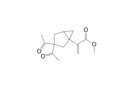 Methyl 2-(3,3-Diacetylbicyclo[3.1.0]hex-1-yl)propenoate