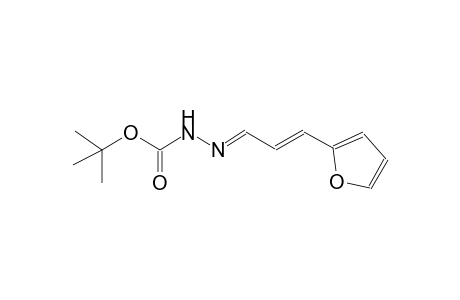 tert-butyl (2E)-2-[(2E)-3-(2-furyl)-2-propenylidene]hydrazinecarboxylate