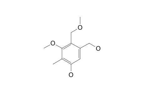 MARISTACHONE_B;5-(HYDROXYMETHYL)-3-METHOXY-4-(METHOXYMETHYL)-2-METHYLPHENOL