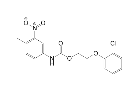 2-(2-chlorophenoxy)ethyl 4-methyl-3-nitrophenylcarbamate