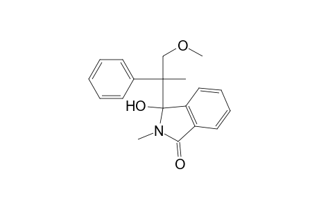 3-Hydroxy-3-(2-methoxy-1-methyl-1-phenylethyl)-2-methylisoindolin-1-one