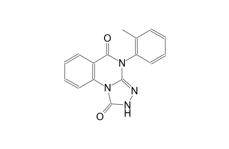 [1,2,4]triazolo[4,3-a]quinazoline-1,5-dione, 2,4-dihydro-4-(2-methylphenyl)-