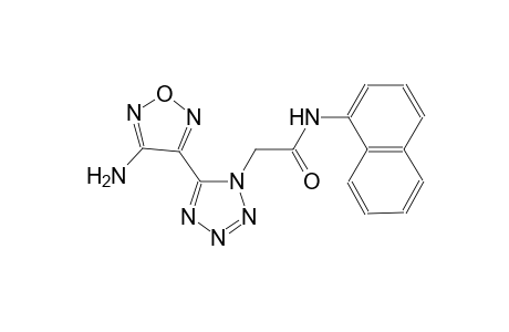 2-[5-(4-Amino-furazan-3-yl)-tetrazol-1-yl]-N-naphthalen-1-yl-acetamide
