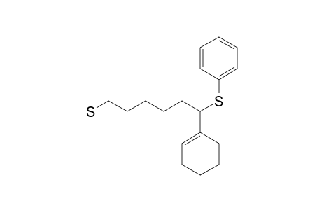 6-CYCLOHEXENYL-6-(PHENYLSULFANYL)-1-SULFANYLHEXANE