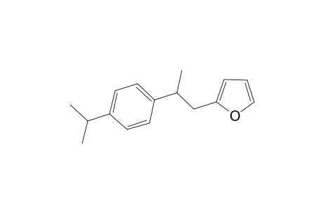 1-(p-Isopropylphenyl)-2-(2'-furyl)-1( 2)-methylethane