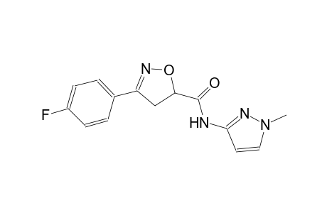 5-isoxazolecarboxamide, 3-(4-fluorophenyl)-4,5-dihydro-N-(1-methyl-1H-pyrazol-3-yl)-