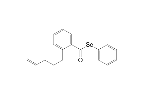 Se-Phenyl 2-(4-pentenyl)benzenecarboselenoate
