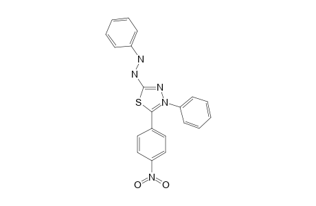5-(4'-NITROPHENYL)-4-PHENYL-2-PHENYLHYDRAZINO-1,3,4-THIADIAZOL