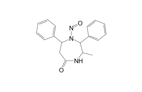 3-Methyl-1-nitroso-2,7-diphenyl-1,4-diazepan-5-one