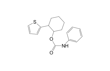 (2-thiophen-2-ylcyclohexyl) N-phenylcarbamate