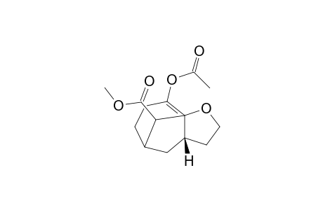 (1R*,3R*,5S*)-10-Acetoxy-11-(methoxycarbonyl)-2-oxatricyclo[5.3.1.0(1,5)]undec-10-ene