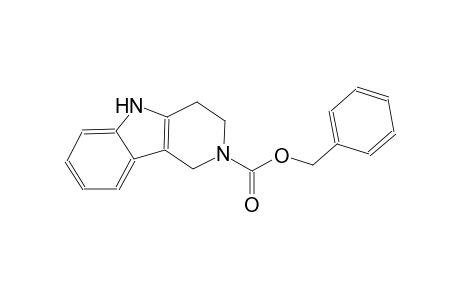 2H-pyrido[4,3-b]indole-2-carboxylic acid, 1,3,4,5-tetrahydro-,phenylmethyl ester