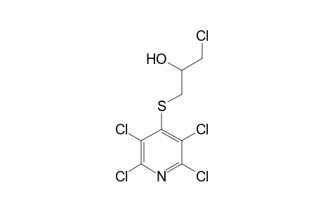 Tetrachloropyridyl-4-(2-hydroxy-3-chloropropyl)sulfide