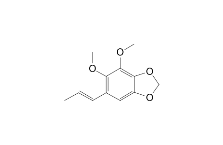 4,5-Dimethoxy-6-[(1E)-1-propenyl]-1,3-benzodioxole