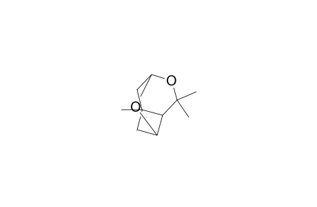 4,6-Dioxatricyclo(3.3.1.0(2,7))nonane, 1,3,3-trimethyl-, (+-)-